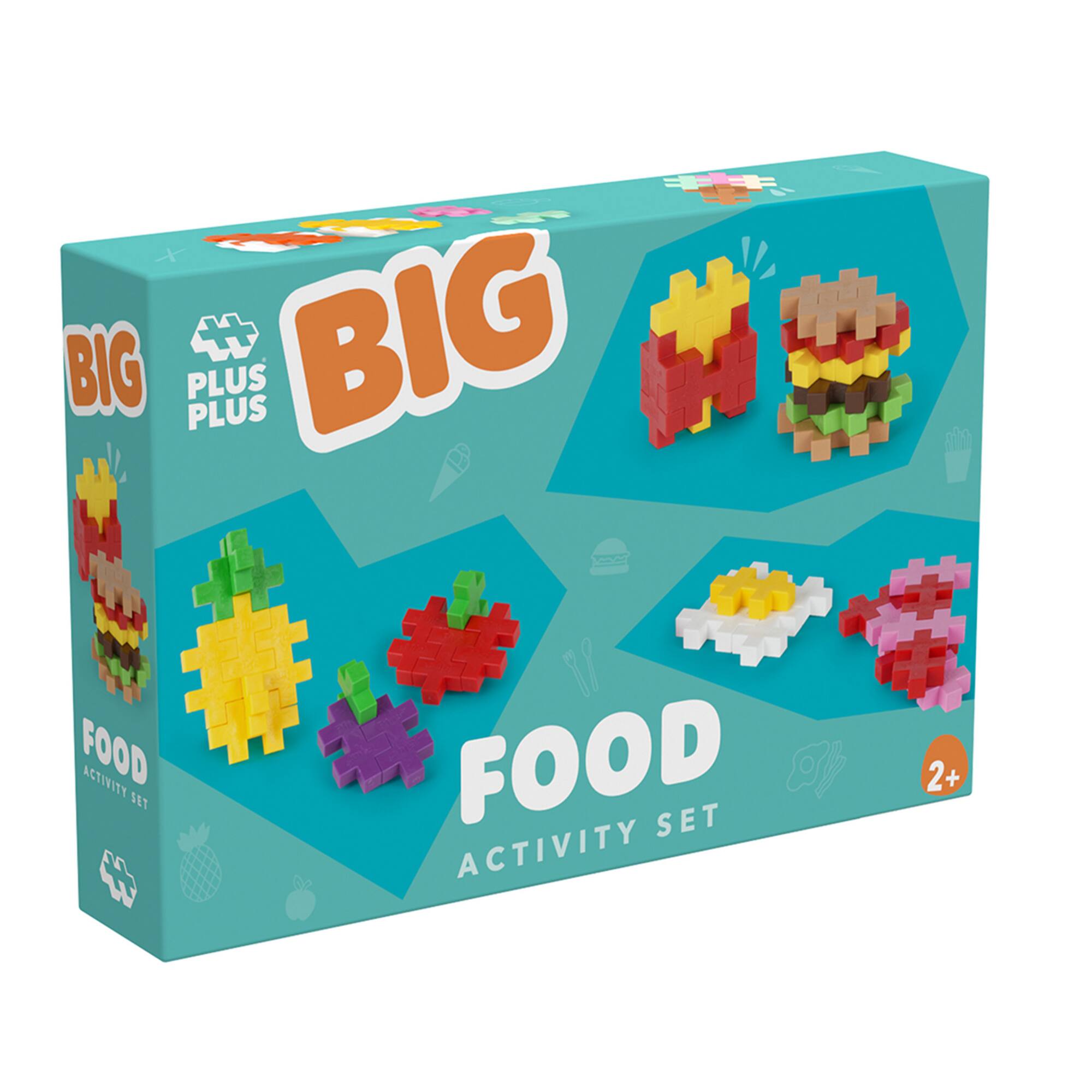 Plus-Plus® Building Blocks BIG Food Activity Set